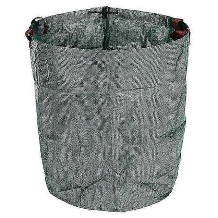 270L Hageavfallspose Sterk Vanntett Kraftig Gjenbrukbar Sammenleggbar Søppelgresssekk