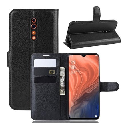 Simple Oppo Reno Z flip fodral - Svart