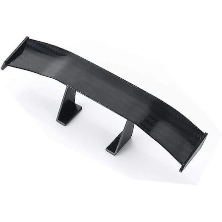 Universal Auto Mini Splitter Vinge ABS Materiale Splitter Vinge Udvendig Dekoration (sort)