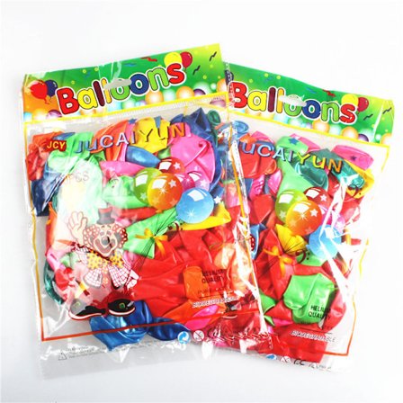 60 stk lateksballonger, flerfarget for å feire lateksballonger, førsteklasses tykke ballonger