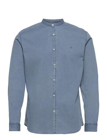 Jprblalogo Denim Shirt L/S Band Ltn Blue Jack & J S