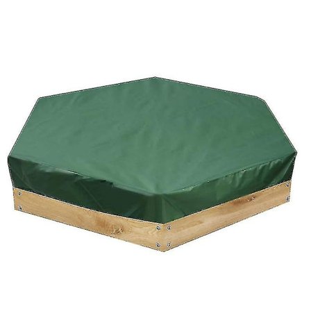 Udendørs Hexagon Børnelegetøj Sandkasse Betræk Møbelbetræk Vandtæt visir(180*150 cm)