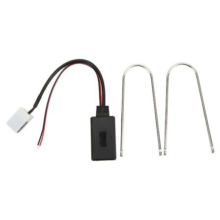 12Pin Bluetooth Modul AUX Kabel Adapter med 2 Fjernere Erstatning for Peugeot 307 307SW 407 407SW