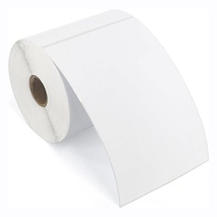 Etiketrulle til termoprinter 100 x 150 mm - 500 etiketter pr. rulle