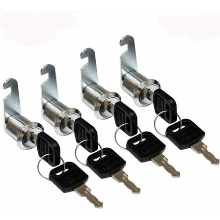 Cylinder Camlock, skåpdörrlås, cylinder camlock för brevlåda låda - 16mm