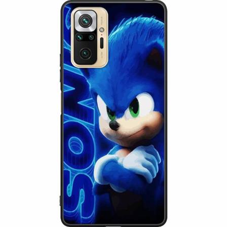 Xiaomi Redmi Note 10 Pro Svart Skal Sonic The Hedgehog