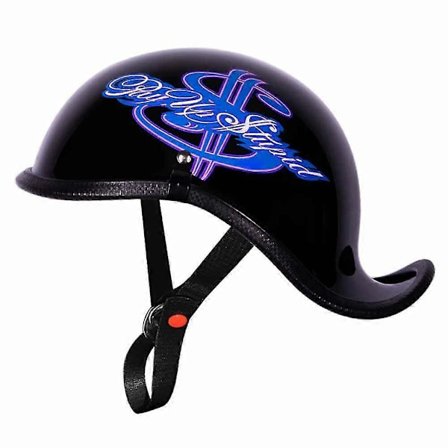 Cap Cycle Retro S Avokypärä Skootterille Cruiser Chopper Naisille Miehille E-tyyppi