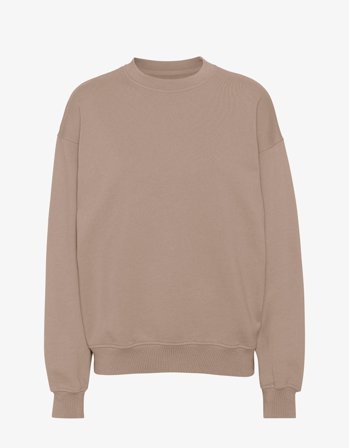 Organic Oversized Crew - Desert Khaki - 2XL