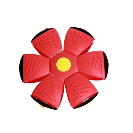 Kæledyr Legetøj Flyvende Underkop Bold Kæledyr Legetøj Trykreducerende Træd På Bold Flyvende Underkop Med 3 LED Lys