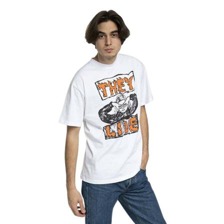 Aries, T-Shirt Biały, Mężczyzna, Rozmiar: M