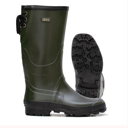 Nokian Finnjagd Gummistövel grön, högt skaft, snörning 44, Skor