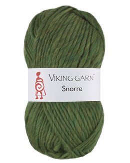 Garn Snorre 100g Grön