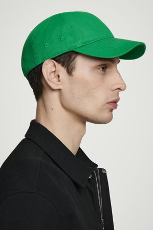 COS Homme Casquette En Sergé De Coton in Vert