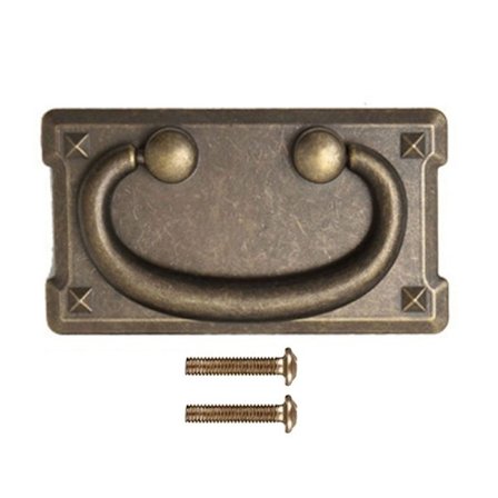 Antik Litet Handtag Byråknopp Köksskåpsdörrhandtag Garderobsdrag Enkel Lådknapp Möbelbeslag