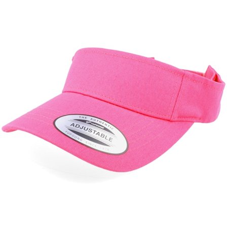 Yupoong - Rosa visor Cap - Curved Cosmopink Visor @ Hatstore