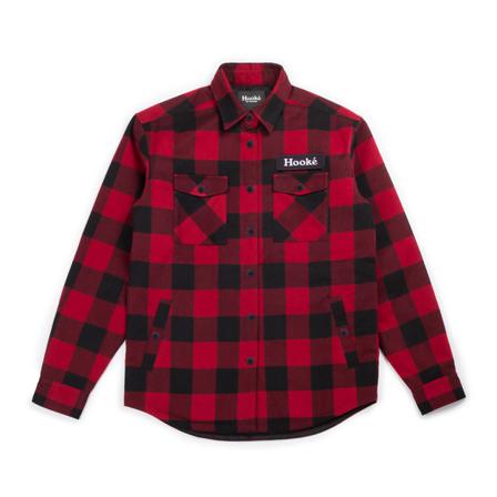 Hooke Canadian Shirt Red & Black Hooke Patch