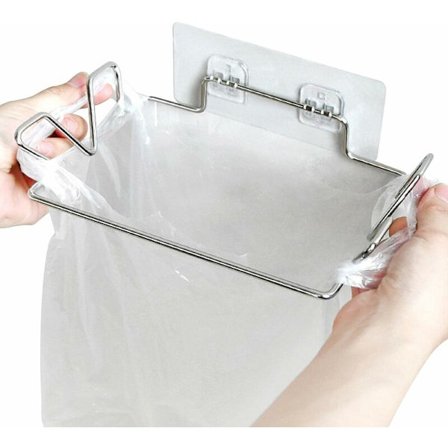 Sopbehållare i rostfritt stål - Sopbehållare för utomhusbruk, Sopbehållare i rostfritt stål för köksskåp, Garderobsdörrar, Badrum