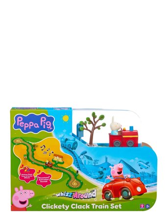 Peppa Whizz Around Clickety Clack Train Patterned Proxy