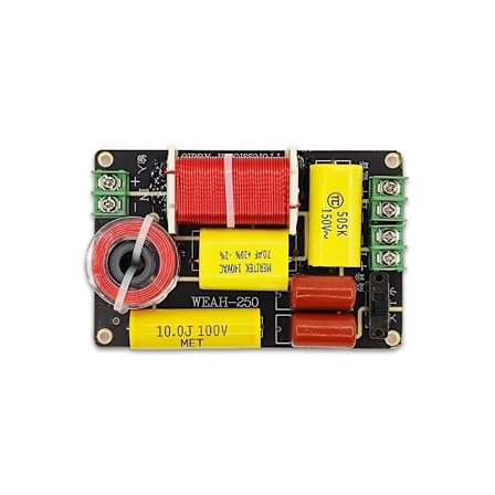 Diskantti + Basso 2-tie Kaiutinjakaja HiFi Korkealaatuinen Taajuusjakaja Fever Kirjahyllykaiutin Mo