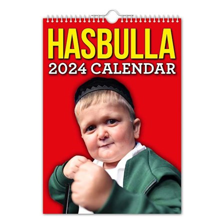 2024 Hasbulal Kalender Veggkalender hengende kalender
