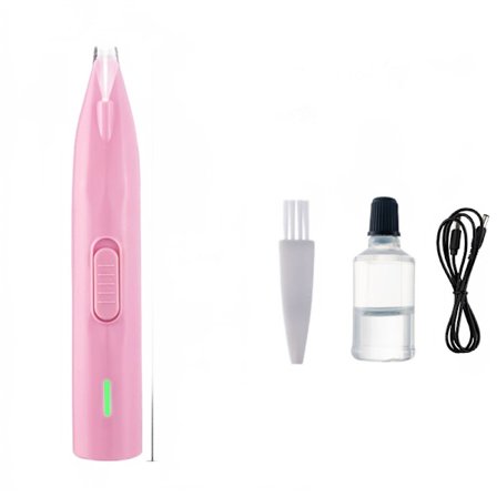 Koira tassujen trimmeri, sopii koira- ja kissankarvan trimmeriin, hiljainen, lemmikkien tassujen, silmien, korvien, kasvojen, pakaroiden karvojen 