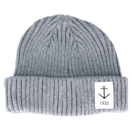 Resteröds - Grå shortbeanie Beanie - Smula Organic Grey Short Beanie @ Hatstore