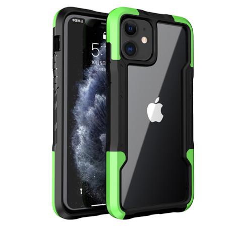 Iphone 11 - Stilrent Skyddande Armor Skal Grön Grön