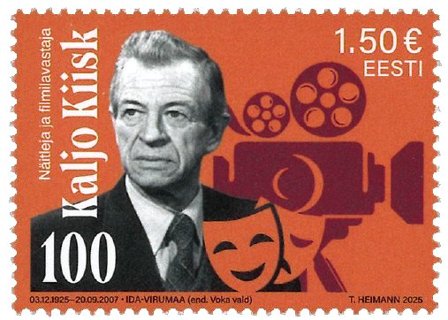 Estland - Kaljo Kiisk - Postfrisk frimærke