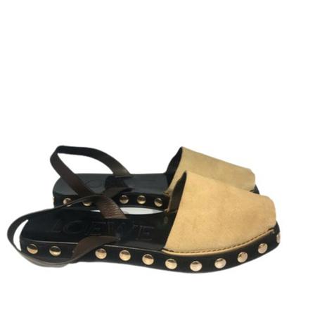 Loewe Pre-owned, Sandals Beige, Dames, Maat:40 EU