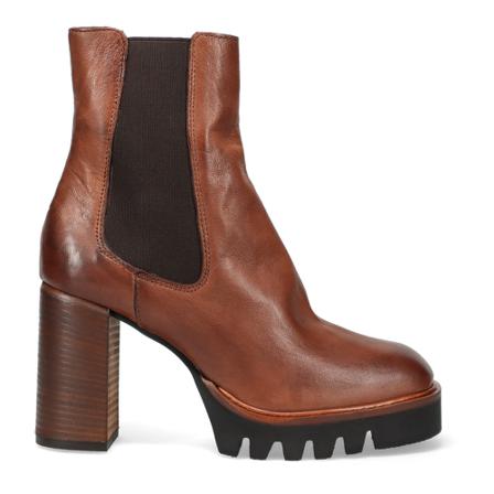 Zoe, Heeled Boots Brązowy, Kobieta, Rozmiar: 37 EU