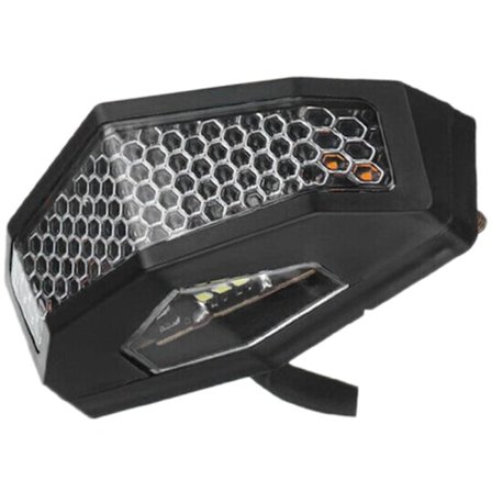 Universal Motorcykel LED Blinklys Modificeret Baglygte Bremslys Fenderkant Cafe