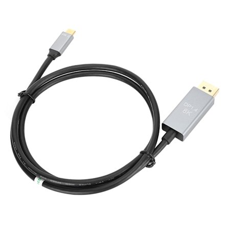 Type C til Displayport 8K 1.4 HD Videokabel Transmission Audio Video Synkroniserings Output Kabel til MacBook 1 meter/3.28ft