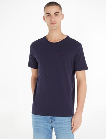 Tommy Hilfiger Cn Tee Ss - Blue - S
