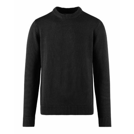 BomBoogie, Round-neck Knitwear Zwart, Heren, Maat:S