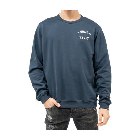 In Gold We Trust, Sweatshirts Blauw, Heren, Maat:XS