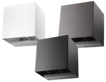 SG Artes Utelampe Hvit 3000K 8W LED