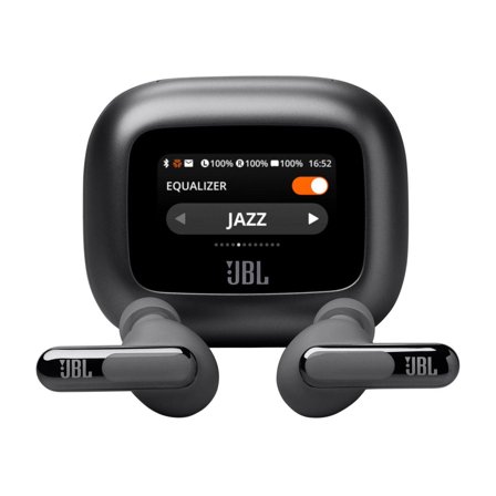 JBL LIVE BEAM 3 trådløse ørepropper, In-Ear (sort) Bluetooth, Støykansellering (ANC), trådløs lading, vanntett IP55, HI-Res Audio