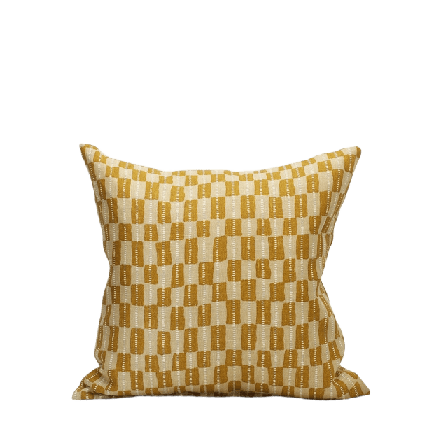 Littlephant Gustav - Mustard Yellow Kuddar Gul 40x40 cm