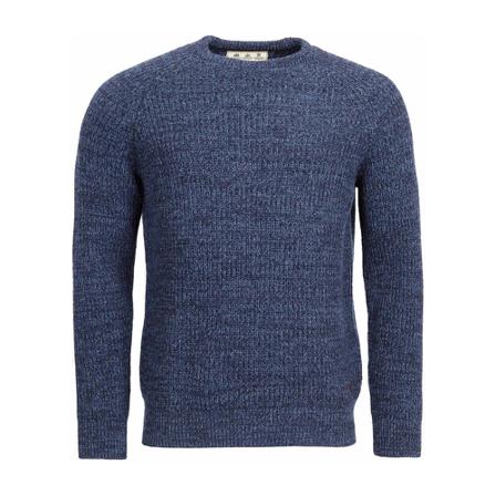 Barbour, Round-neck Knitwear Niebieski, Mężczyzna, Rozmiar: L