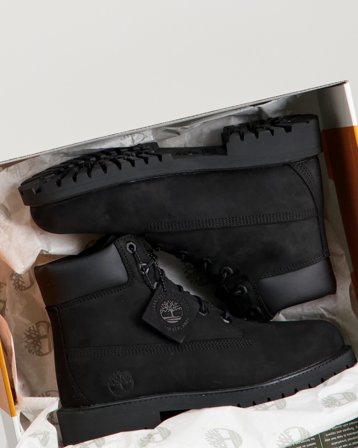 Timberland PREM 6 IN LACE WATERPROOF B Zwart Schoenen Jongens - Kids Brand Store