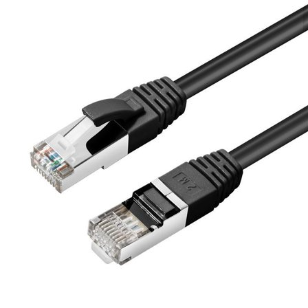 MicroConnect koblingskabel - 25 cm - svart