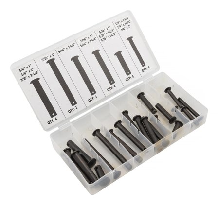 PELA 508690 Splintboltsett 20 deler, Innfesting