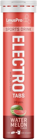 LinusPro Nutrition Elektrolyt Tabs Watermelon 12 stk, Sport & Velvære, Protein & Energi, Elektrolytter