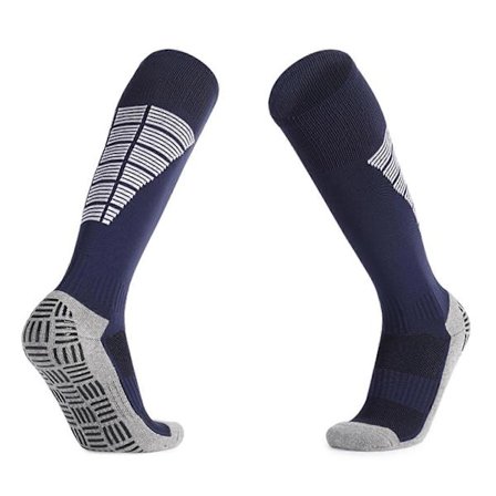 Fotballsokker Anti-skli Grep Strekkbare Pustende Kompresjons Atletiske Sokker Løping Basketball Hockey Sportssokker