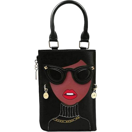 Nyhed Personlig Kvinders 3D Dame Designer Læder Top Håndtag Satchel Håndtasker Tote Pung