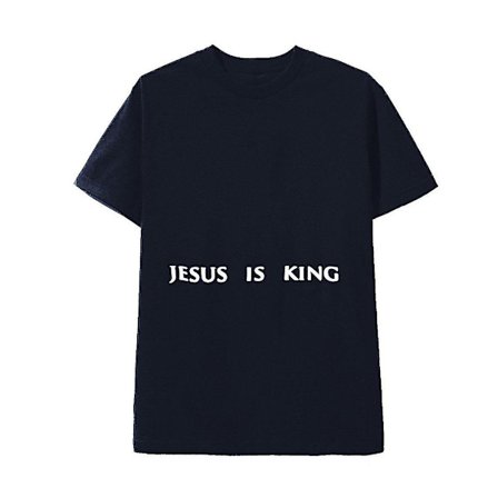Jesus är kung Merch marinutslagsplats Chicago Kanye West T-shirt