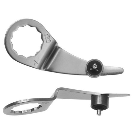 Fein 63903082016 Fönsterkniv z-bockning, fast djupanslag, 2-pack 80 x 14 mm, Maskintillbehör & förbrukning