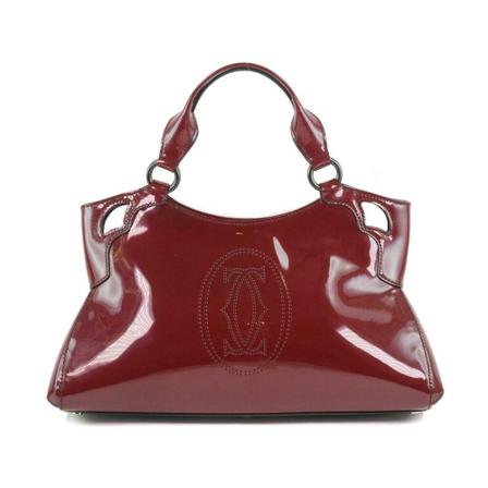 Cartier Vintage, Pre-owned Handbag Rood, Dames, Maat:ONE Size