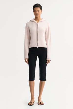 Soft Goat - Chunky hoodie - Cashmere hoodie - XL - Powder