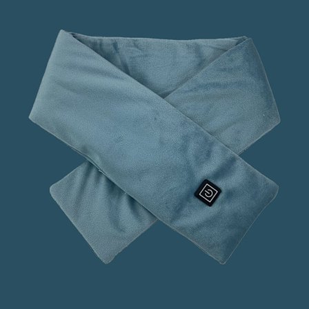 USB Oppvarmet Skjerf for Kvinner og Menn Temperatur Skjerf 3 Gir Wrap Fleece Vaskbar Elektrisk Nakkevarmer Ikke Inkludert Batteri for Camping